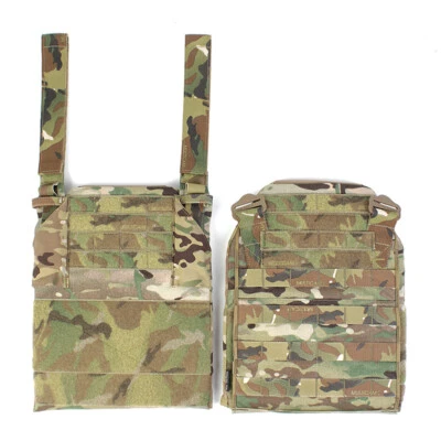 PEW Tactical Vest Thorax HSP Style Plate Carrier Light Weight Front Bag&Rear MC - Image 1 of 4