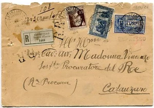 AFFRANCATURA MISTA #2697 Storia Postale Regno PREZZO PROVVISORIO - Picture 1 of 1