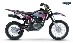 Graphics Decal Kit For Suzuki DRZ125 (2001-2007) DRZ 125 NightCity- fade - Picture 1 of 7