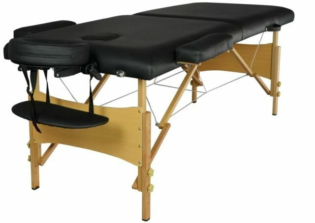 BestMassage MT-T1 Portable Massage Table - Black
