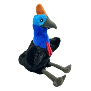 Cassowary Puppet Eco Buddies 100% Recycled Materials Plush Animal Soft Toy 25cm - Picture 1 of 1