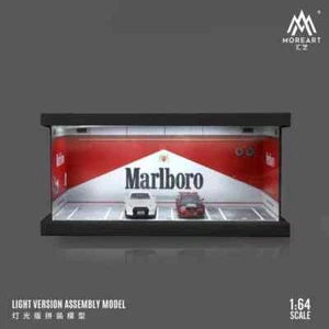 MoreArt 1/64 Marlboro Parking Garage Diorama - LED Lighting - Picture 1 of 2