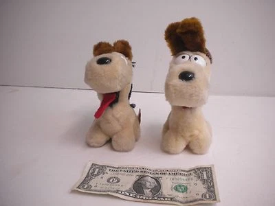 Lote de 2 mini peluches vintage Odie - Garfield - R. DANKIN - 1983 Foto 1 de 3