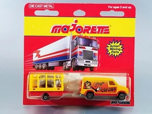 Transportador de jaula para elefantes Majorette Fourgon Magic Circus / #344 / Hecho en Francia - Imagen 1 de 10