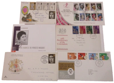QUEEN ELIZABETH II VARIOUS ROYAL STAMP COVERS X 6 - PLEASE SEE PHOTOGRAPHS - Image 1 of 4