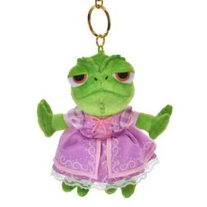 Japan Tokyo Disney Store Pascal Plush Keychain WISHING YOU A LOVELY DAY - Picture 1 of 3
