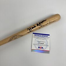 Hank Aaron 755th Home Run Signed Louisville Slugger Mini Baseball Bat PSA DNA