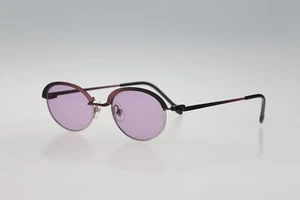 Jean Paul Gaultier 55-0029 Titanium, Vintage 90s browline oval sunglasses women - Picture 1 of 9