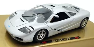 Guiloy 1/18 Scale Diecast 67504 - McLaren F1 GTR Prototype - Gris Satin (Silver) - Picture 1 of 5