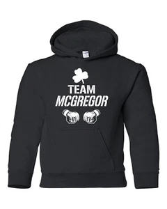 Team McGregor Irish Conor McGregor Kids Unisex Sweatshirt Hoodie - Picture 1 of 1