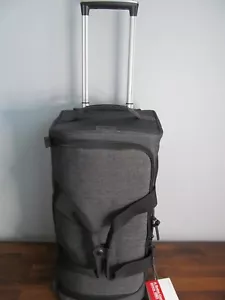 Swiss Army Evanston Urban Tourist Rolling Expandable Carry On Gray Duffle-NWT - Picture 1 of 20