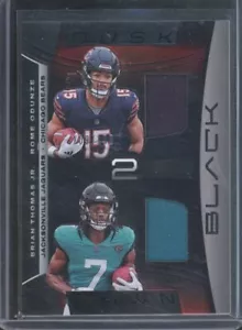 2024 Panini Black ROME ODUNZE BRIAN THOMAS Dusk 2 Dawn Dual Rookie Patch /199 - Picture 1 of 2