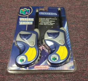 Walkie talkie ufficiale OEM Nintendo 64 N64 (nuovissimo e in blister sigillato!) - Foto 1 di 12