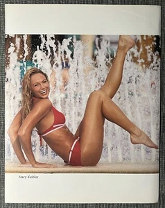STACY KEIBLER Wrestling Magazin Seite Pinup wcw WWF WWE - Bild 1 von 2