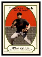 2005 Topps Cracker Jack #121 OMAR VIZQUEL San Francisco Giants ~C7P