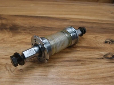 1989 vintage MTB bottom bracket Shimano D-3NL VIA Japan 122,5 mm BSA - Image 1 of 4