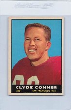 1961 Topps #62 Clyde Conner 49ers EX/MT *DA-A7543
