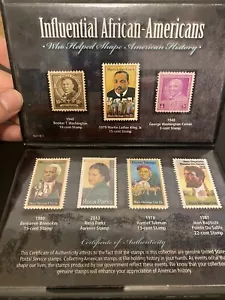 African American Black History USA Briefmarken Sammlerset - Bild 1 von 2
