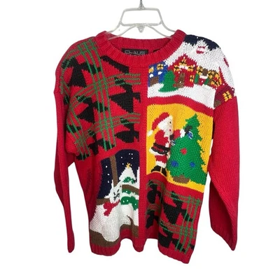 Chaus Vintage Knit Christmas Holiday Sweater-Size Medium - Image 1 of 4