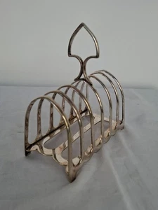 Vintage Toast Rack 6 Slice Sliver plated ID & S - Picture 1 of 6