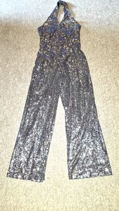 Mono de Colección Venus Lentejuelas Disco Mameluco Jersey Clásico Talla 16 EE. UU. - Imagen 1 de 5
