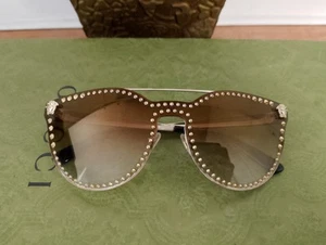 VERSACE MOD.2177 VE2177 1252/6U Escudo Tachonado/Acentos Medusa DORADO AUTÉNTICO. - Imagen 1 de 15
