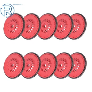 4-1/2"×7/8'' T29 60 Grit Ceramic Flap Sanding Disc Total 10PCS For Angle Grinder - Picture 1 of 14