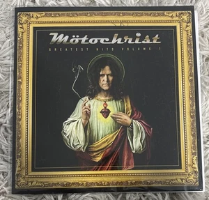 Motochrist Autographed Color Vinyl Rare Record Album Faster Pussycat Glam Rock - Foto 1 di 5