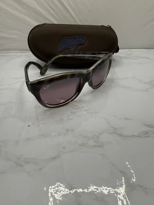 Lentes polarizadas Maui Jim Kanani MJ-270-11T gris marco tortuga rosa de Maui *LIMPIAS Foto 1 de 4