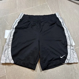 Pantaloncini Nike Uomo Grandi Vintage Team - Nero, Bianco, Atletico, Basket - Foto 1 di 8