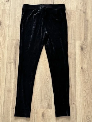 Theory Adbelle Black Velour Leggings Brand New Without Tags Size Large L - Image 1 of 4