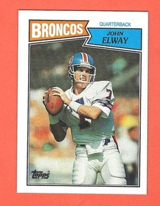 1987 TOPPS #31 JOHN ELWAY FOOTBALL CARD (NM-MT) - Picture 1 of 2
