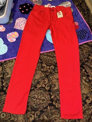 Levi’s 510 Skinny Red Size 20 Reg 30x30 New With Tags - Image 1 of 4