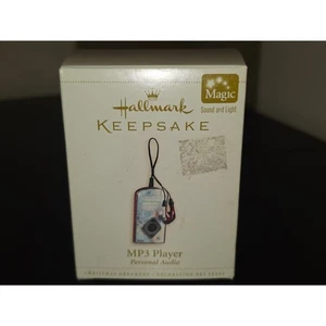 Hallmark Keepsake Ornament MP3 Player Personal Audio 2006 Magic Sound and Light - Picture 1 of 3