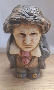 Harmony Pot Belly Beethoven Composer 2003 Retired Figurine Box Music Collectible - Picture 1 of 7