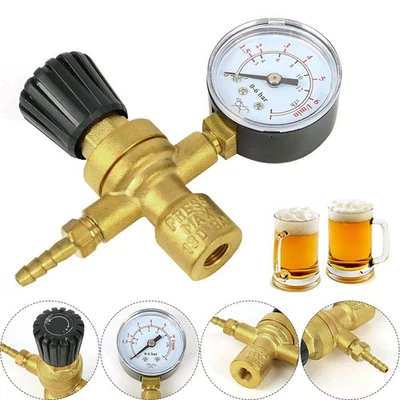 Micro Druckminderer für Einwegflasche Argon CO2 Schutzgas Schweißgas Mischgase - Bild 1 von 4