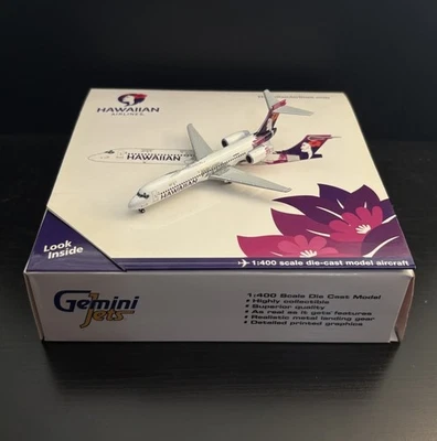 GeminiJets 1:400 Hawaiian Airlines Boeing 717-200 N490HA GJHAL1789 Scale Model - Image 1 of 4