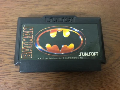 Nintendo Famicom Batman FC Japan Game - Image 1 of 2