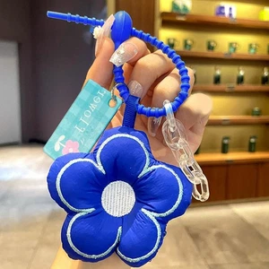 Fashion Keychain Pendant Bag Charm Flower Accessories Handbag Ornaments Keyr-wa - Picture 1 of 16