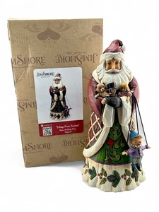 RARE Jim Shore Santa Claus Carrying Toys "Tidings From Toyland" Christmas Figure - Picture 1 of 6