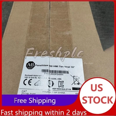Allen-Bradley 2711R-T10T PANELVIEW 800 10.4-INCH HMI TERMINAL Factory Sealed AB - Image 1 of 4
