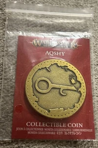 Warhammer Age of Sigmar Collectible Coin - AQSHY Gold Games Workshop - Picture 1 of 2