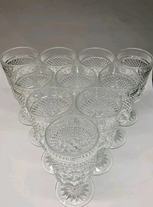 Wexford Anchor Hocking Vintage Water Goblets Set Of 4, 6.5 Inches Tall Fast Ship - Picture 1 of 8