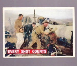 1956 Topps Davy Crockett. ORANGE BACK #72 EVERY SHOT COUNTS - Picture 1 of 2