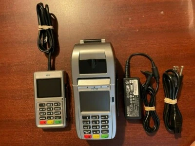 First Data FD150 and RP10 PIN Pad Bundle w/ Wells #351 Encryption Key - Image 1 of 4