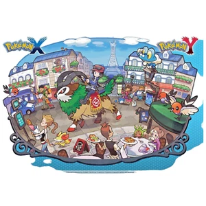 Pokemon GO XY A2 Wall Poster Double Sided - Picture 1 of 5