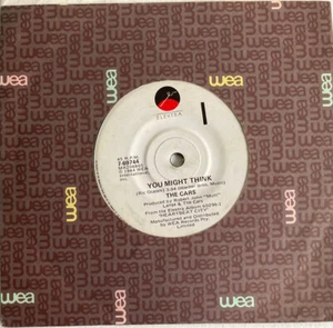 The Cars "You Might Think / Heartbeat City" 45 Single... RB501 - Picture 1 of 2