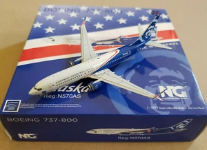 "Modelos 1/400 NG Boeing 737-800 Alaska Airlines N570AS ""Honrando a los que sirven" - Imagen 1 de 5