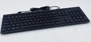 Dell KB216 USB Wired Slim Keyboard Black, 081N8 - Picture 1 of 4