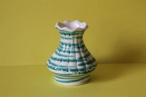 Gmundner Keramik green flamed vase flower vase table vase 041749 - Picture 1 of 1